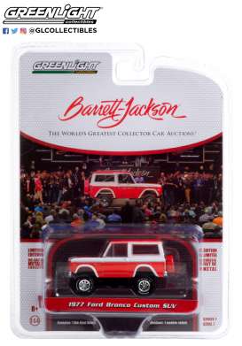 Ford  - Bronco 1977 red/white - 1:64 - GreenLight - 37230D - gl37230D | Toms Modelautos