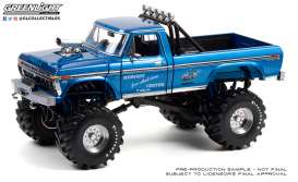 Ford  - F-250 Monster Truck 1978 blue - 1:18 - GreenLight - 13605 - gl13605 | Toms Modelautos