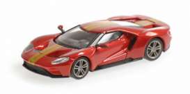 Ford  - GT 2018 red/gold - 1:87 - Minichamps - 870088025 - mc870088025 | Toms Modelautos