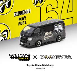 Toyota  - Hiace black - 1:64 - Tarmac - T64-038-ME2 - TC-T64-038ME2 | Toms Modelautos