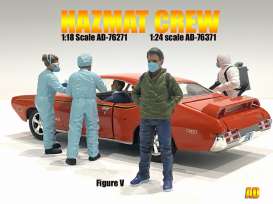 Figures  - Hazmat Crew Figure V 2021  - 1:24 - American Diorama - 76371 - AD76371 | Toms Modelautos