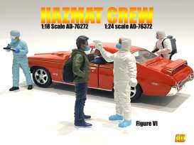 Figures  - Hazmat Crew Figure VI 2021  - 1:24 - American Diorama - 76372 - AD76372 | Toms Modelautos