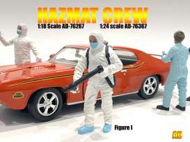 Figures  - Hazmat Crew Figure I 2021  - 1:18 - American Diorama - 76267 - AD76267 | Toms Modelautos