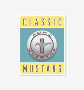 Tac Signs  - Ford yellow/blue/silver - Tac Signs - D1122 - tacD1122 | Toms Modelautos