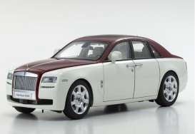 Rolls Royce  - Ghost SWB white/red - 1:18 - Kyosho - 8802EWR - kyo8802EWR | Toms Modelautos