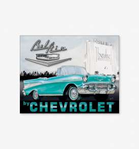Tac Signs  - Chevrolet black/blue - Tac Signs - D1760 - tacD1760 | Toms Modelautos