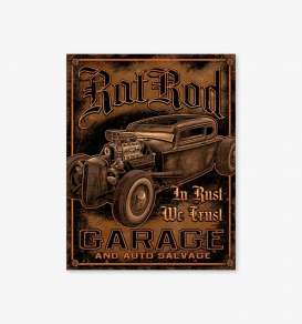 Tac Signs  - Garage brown/black - Tac Signs - D1895 - tacD1895 | Toms Modelautos