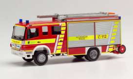 Mercedes Benz Fire Engines - Atego red/yellow - 1:87 - Herpa - H095914 - herpa095914 | Toms Modelautos