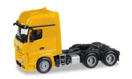 Mercedes Benz  - Actros Gigaspace yellow - 1:87 - Herpa - H305167-003 - herpa305167-003 | Toms Modelautos