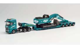 Mercedes Benz  - Arocs 6x4 T.Sz.  blue - 1:87 - Herpa - H313001 - herpa313001 | Toms Modelautos