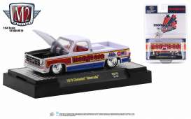 Chevrolet  - Silverado 1979 white/red/blue - 1:64 - M2 Machines - 31500HS19 - M2-31500HS19 | Toms Modelautos