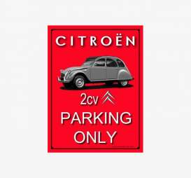 Tac Signs 3D  - Citroën red - Tac Signs - NA15188RA - tac3D15188RA | Toms Modelautos