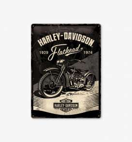 Tac Signs 3D  - Harley Davidson black/beige - Tac Signs - NA23247 - tac3D23247 | Toms Modelautos