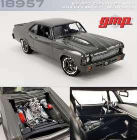 Chevrolet  - Nova 1970 grey - 1:18 - GMP - 18957 - gmp18957 | Toms Modelautos