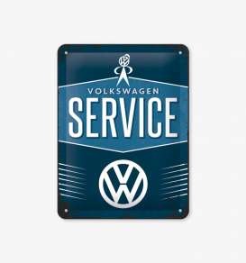 Tac Signs 3D  - Volkswagen blue/white - Tac Signs - NA23209 - tac3D23209 | Toms Modelautos