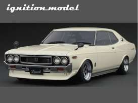 Nissan  - Laurel white - 1:18 - Ignition - IG2401 - IG2401 | Toms Modelautos