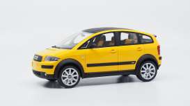 Audi  - A2 2003 yellow - 1:18 - DNA - DNA000071 - DNA000071 | Toms Modelautos