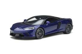 McLaren  - GT 2019 blue - 1:18 - GT Spirit - GT818 - GT818 | Toms Modelautos