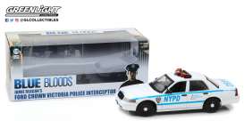 Ford  - Crown Victoria Police Intercep 2001  - 1:18 - GreenLight - 13513 - gl13513 | Toms Modelautos