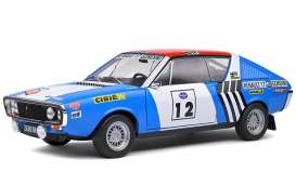 Renault  - R17 blue/white - 1:18 - Solido - 1803703 - soli1803703 | Toms Modelautos