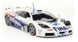 McLaren  - F1 GTR white/blue - 1:18 - Solido - 1804103 - soli1804103 | Toms Modelautos