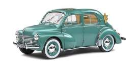 Renault  - 4CV 1951 green - 1:18 - Solido - 1806601 - soli1806601 | Toms Modelautos