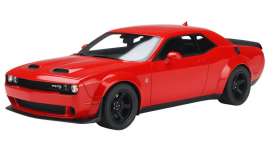 Dodge  - Challenger 2021 red - 1:18 - Acme Diecast - US042 - GTUS042 | Toms Modelautos