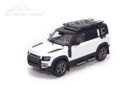 Land Rover  - Defender 110 2020 White - 1:18 - Almost Real - ALM810807 - ALM810807 | Toms Modelautos