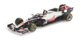 Haas  - VF-20 2020 black/white - 1:18 - Minichamps - 110201720 - mc110201720 | Toms Modelautos