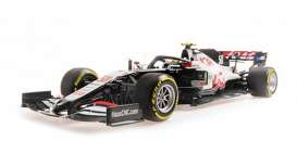 Haas  - VF-20 2020 black/white/red - 1:43 - Minichamps - 417201750 - mc417201750 | Toms Modelautos