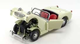 Austin Healey  - Sprite white - 1:18 - Kyosho - 08953EW - kyo8953EW | Toms Modelautos