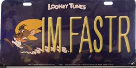 Funny Plates  - Looney Tunes purple/yellow - Tac Signs - 12009 - fun12009 | Toms Modelautos