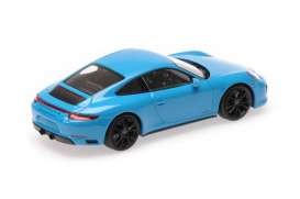 Porsche  - 2017 blue - 1:43 - Minichamps - 410067322 - mc410067322 | Toms Modelautos