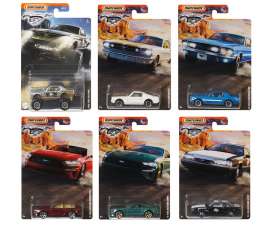Ford - Mustang assortment various - 1:64 - Matchbox - GGF12 - MBGGF12-956B | Toms Modelautos Ford - Mustang assortment various - 1:64 - Matchbox - GGF12 - MBGGF12-956B | Toms Modelautos