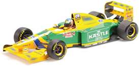 Benetton  - 191 1993 yellow/green - 1:18 - Minichamps - 510932805 - mc510932805 | Toms Modelautos