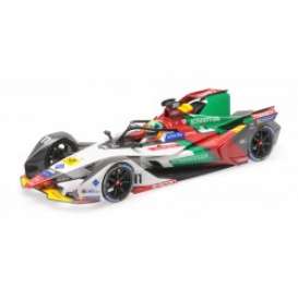 Audi ABT - 2018 white/red/green - 1:43 - Minichamps - 414180066 - mc414180066 | Toms Modelautos