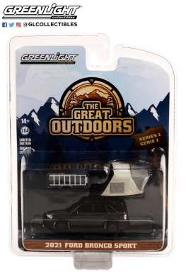 Ford  - Bronco 2021 blue/black - 1:64 - GreenLight - 38010F - gl38010F | Toms Modelautos