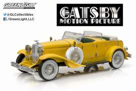 Duesenberg  - II SJ *the Great Gatsby* 1934 yellow - 1:18 - GreenLight - 12927 - gl12927 | Toms Modelautos