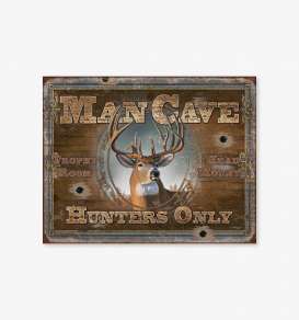 Tac Signs  - Man Cave brown/rusty - Tac Signs - D1935 - tacD1935 | Toms Modelautos