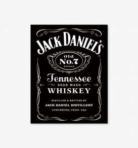 Tac Signs  - Jack Daniels black - Tac Signs - D1995 - tacD1995 | Toms Modelautos