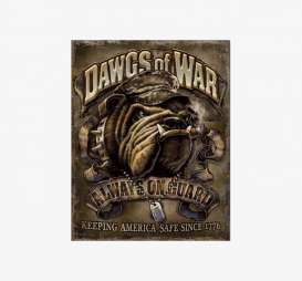 Tac Signs  - Dogs brown - Tac Signs - D2148 - tacD2148 | Toms Modelautos