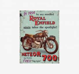 Tac Signs  - Royal Enfield green/red - Tac Signs - BK5715 - tacBK5715 | Toms Modelautos