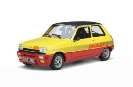 Renault - 5 TS 1978 red/yellow - 1:18 - OttOmobile Miniatures - 891 - otto891 | Toms Modelautos Renault - 5 TS 1978 red/yellow - 1:18 - OttOmobile Miniatures - 891 - otto891 | Toms Modelautos