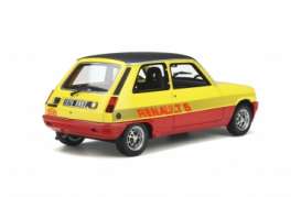 Renault  - 5 TS 1978 red/yellow - 1:18 - OttOmobile Miniatures - 891 - otto891 | Toms Modelautos