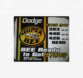 Tac Signs  - Dodge yellow/black - Tac Signs - R98574 - tacR98574 | Toms Modelautos