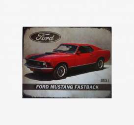 Tac Signs  - Ford red/grey - Tac Signs - R98587 - tacR98587 | Toms Modelautos