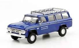 Dodge  - D-200 1972 blue - 1:43 - Magazine Models - SER12 - magSER12 | Toms Modelautos