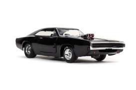 Dodge  - Charger F&F 1970 black - 1:24 - Jada Toys - 31942 - jada9335424314R00 | Toms Modelautos