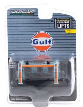 Accessoires diorama - light blue/orange - 1:64 - GreenLight - 16100B - gl16100B | Toms Modelautos