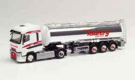 Renault  - T white/chrome - 1:87 - Herpa - 312721 - herpa312721 | Toms Modelautos